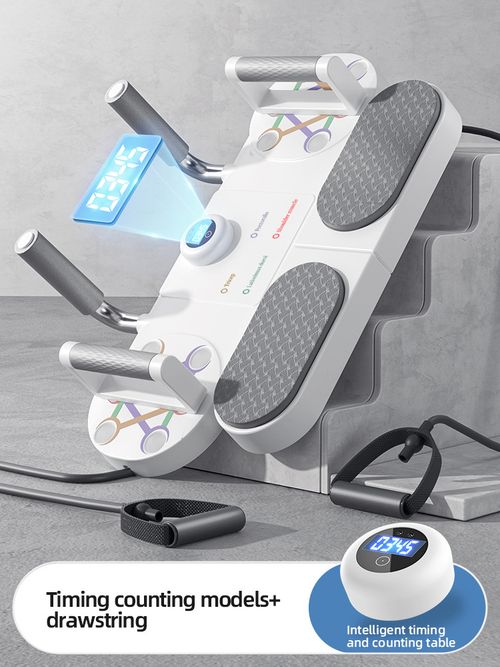 Multifunctional plank support and push-up stand training board – a great tool for chest and abdominal muscle training, perfect for home fitness.