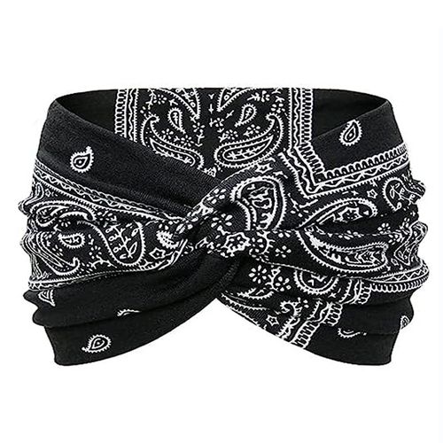 New Extra-Wide Women's Headband — Elastic, Crisscross Hair Accessory for Yoga, Running, and Sports