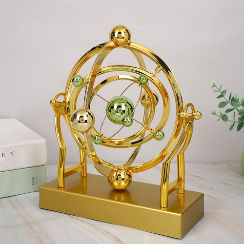 Celestial Office Desktop Ornament Perpetual Motion Machine Creative Decoration Non-stop Universe Chaos Pendulum Plastic Ornament