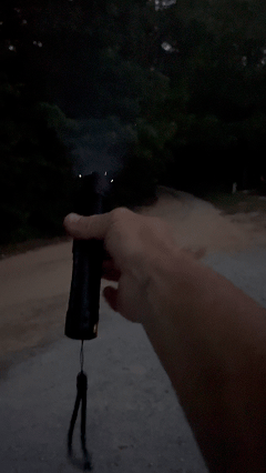 High-powered portable rechargeable flashlight with ultra-long battery life, suitable for outdoor use, waterproof, and multi-functional for home use.