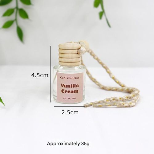 Bestselling car air freshener, multiple scents available, glass bottle pendant, aromatherapy essential oil, car interior decoration