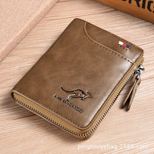 Anti-theft card holder, anti-magnetic wallet, men's wallet, purse, card holder, fashionable leather wallet