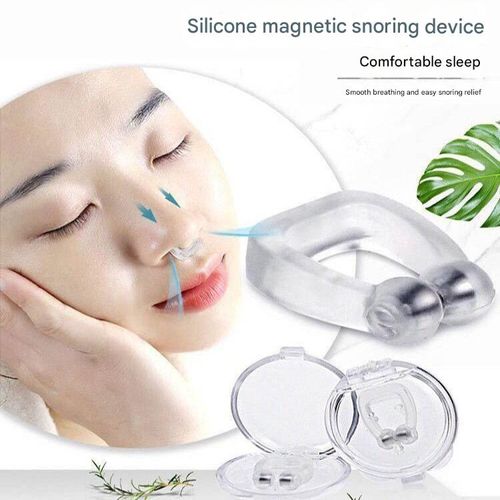 Anti-Snoring Device: A Must-Have Sleep Aid for Men and Women—Prevents Snoring, Nasal Congestion, and Insomnia (Silicone & Magnetic Design)