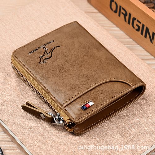 Anti-theft card holder, anti-magnetic wallet, men's wallet, purse, card holder, fashionable leather wallet