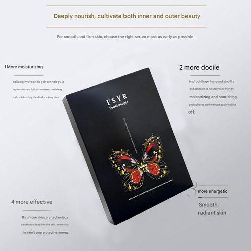 Hydrating microcrystalline nasolabial folds tighten, reduce wrinkles, and diminish fine lines and nasolabial folds