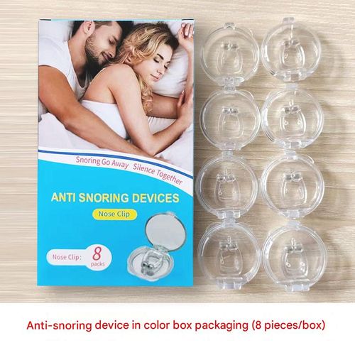 Anti-Snoring Device: A Must-Have Sleep Aid for Men and Women—Prevents Snoring, Nasal Congestion, and Insomnia (Silicone & Magnetic Design)