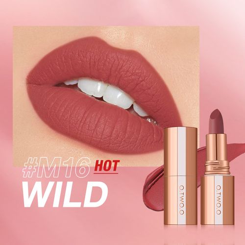 O.TWO.O Mist Kiss Color-Locking Matte Lipstick SC064 Light mist long-lasting matte velvet lipstick