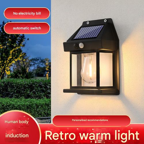 Solar waterproof tungsten filament lamp