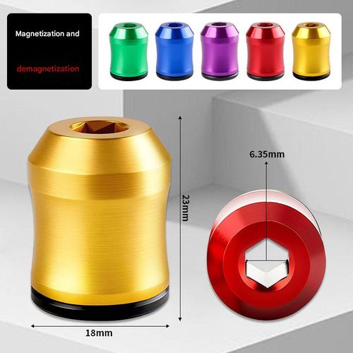 Strong magnet magnetizer, high hardness demagnetizer, strong magnetic adsorption impact screwdriver bit, anti-slip screwdriver bit, universal magnetizer for screwdriver bits.