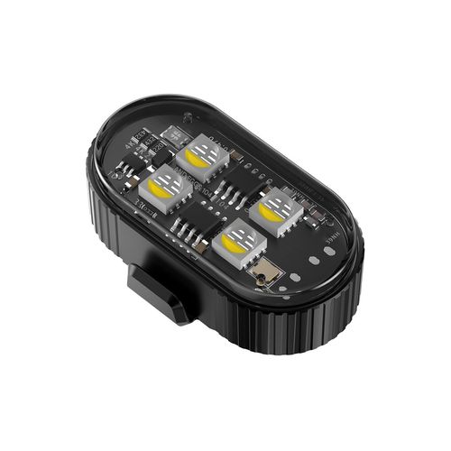 Motorcycle and airplane lights with long battery life, high brightness, RF remote control, car decorative lights, strobe lights, electric vehicle navigation warning lights