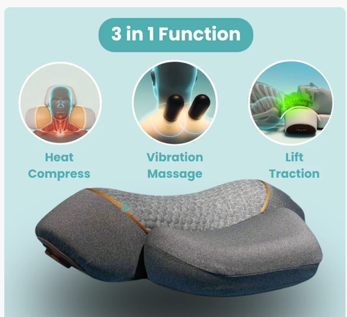 🔥3-in-1 Therapeutic Massage Pillow - 50% off today