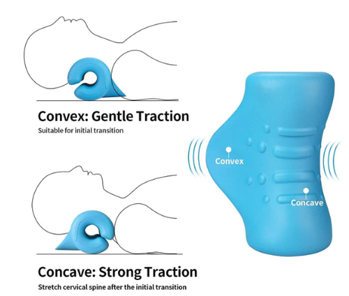 🔥Hot Seller (Buy One Get One Free): Cervical Traction Pillow