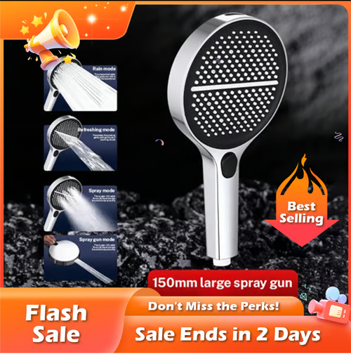 🏆Flash Sale⚡ 50K+ SOLD! Almost Gone-💥💥2025 New Product 💥High-End Pressurized Large Panel Shower Head