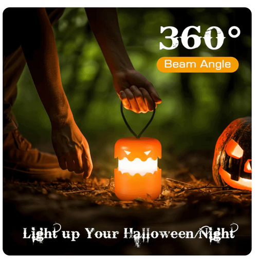 Halloween   Pumpkins   Lantern,   Collapsible   Jack   O   Lantern