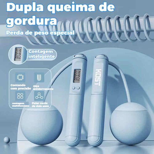 Corda de salto profissional para fitness, queima rápida de gordura(🔥🔥🔥preço do evento)