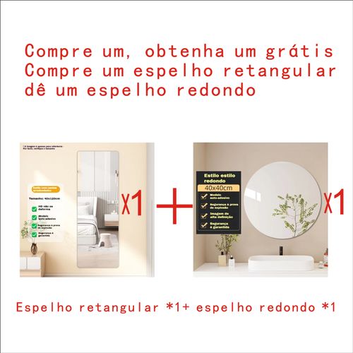 Oferta especial por tempo limitado Casa espelho de vestir espelho de maquiagem espelho montado na parede anti-explosão espelho macio