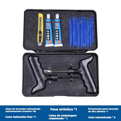 Car, motorcycle, tricycle, electric vehicle tire repair kit(🔥🔥 preço do evento)🔥