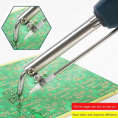 Pistola de solda de estanho portátil multifuncional, totalmente automática e de alta potência.