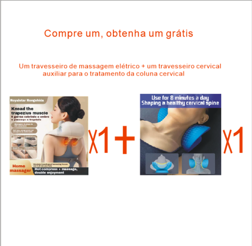🔥🔥🔥Descontos em eventos Protetor de pescoço para imitação de mão humana em casa instrumento de massagem