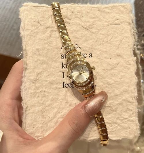 Goldie GEDI Women's Alloy Case Bracelet Quartz Watch with Pointer Dial High-Value Waterproof 30M