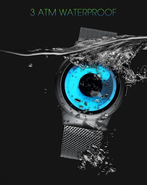 Biden Vortex Creative Quartz Watch Aurora Gradient Dial