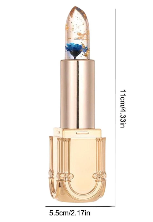 CRYSTAL FLOWER JELLY LIPSTICK. Buy One Get One Free Set: Blue enchantress X1 + Rose Tears X1.