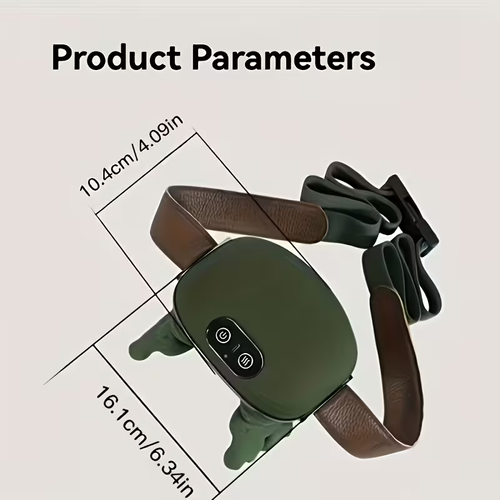 4-Finger Portable Shoulder Massager - USB Rechargeable Battery Type - Perfect for Office And Home Use, Compact And Functional, Carry-On Convenience