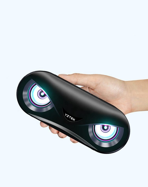 LED Wireless Speakers Bluetooths 6.0 Small Night Light HD HiFi Powerful Disco Light Bluetooths Speaker