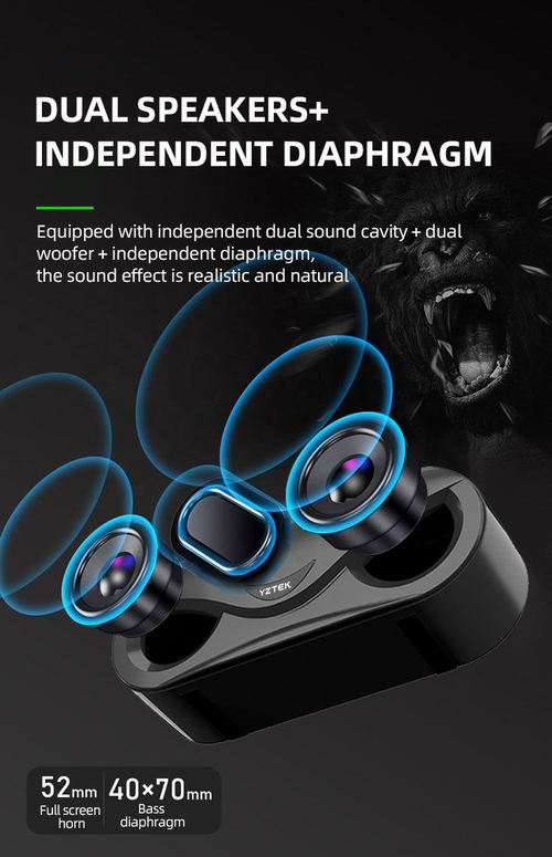 LED Wireless Speakers Bluetooths 6.0 Small Night Light HD HiFi Powerful Disco Light Bluetooths Speaker