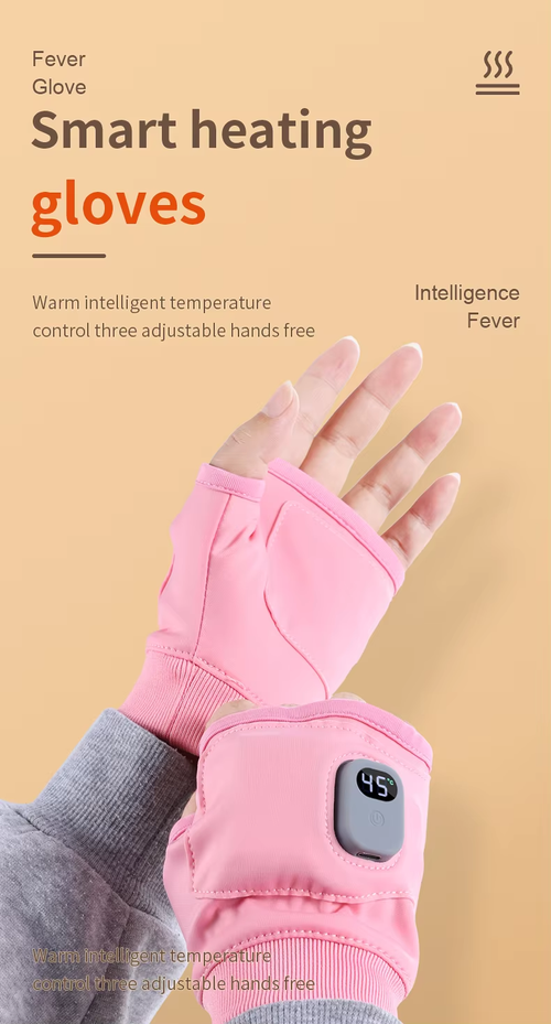 USB Charging Smart Heated Gloves