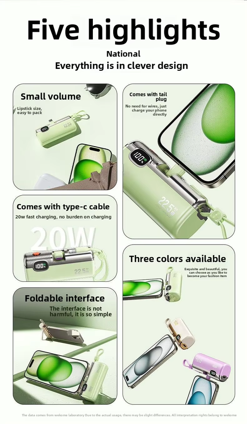 Portable mini charger