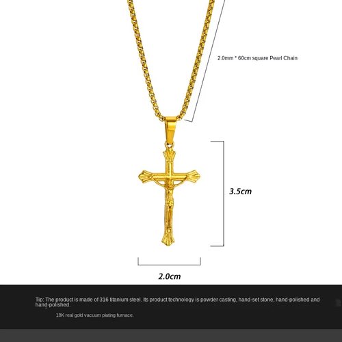 cross necklace