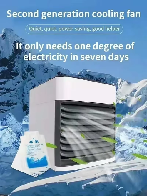 Desktop mini air conditioning fan