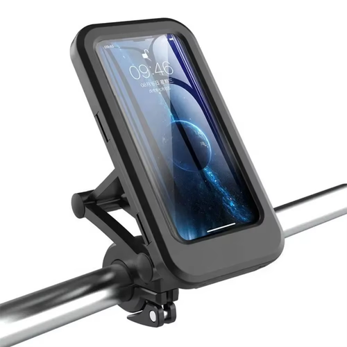 Waterproof Bracket for Cycling Touchscreen Telescopic Handlebar