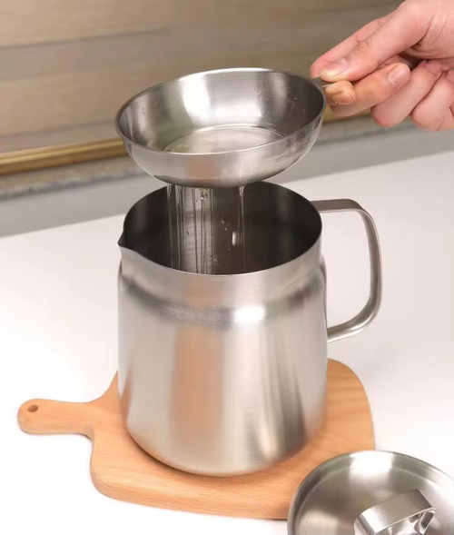 304 stainless steel oil bottle