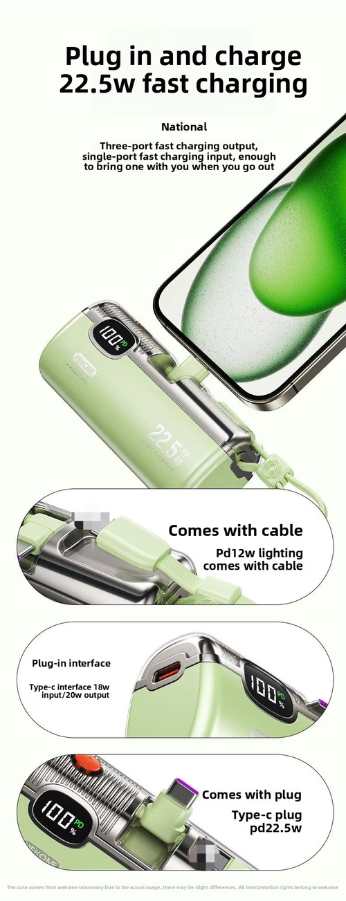 Portable mini charger