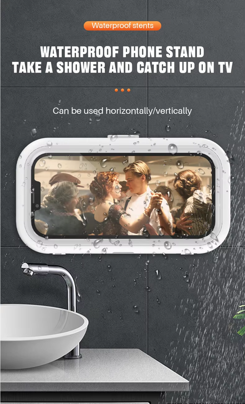 Bathroom phone waterproof case