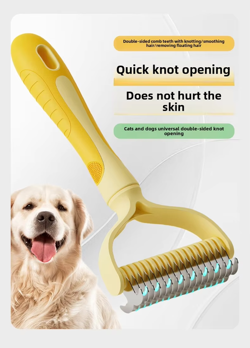 Pet Double-Sided Matted Hair Comb
