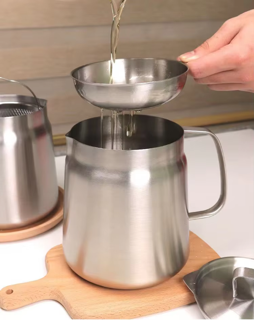 304 stainless steel oil bottle