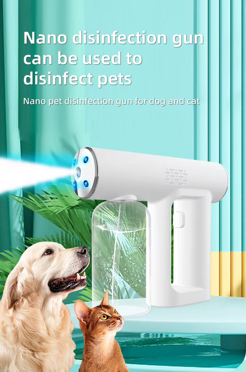 Blue Light Nano Atomizing Disinfection Gun