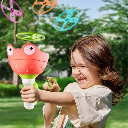 Frog Flying Disc Toy 2-Pack