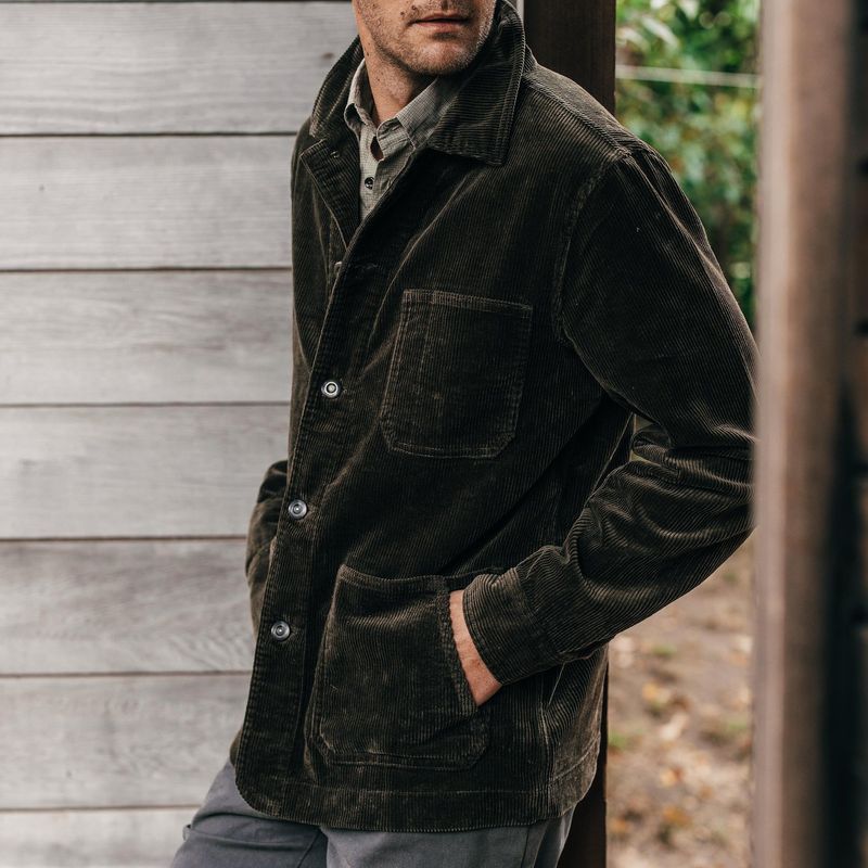Ccveu Ojai Jacket in Army Cord