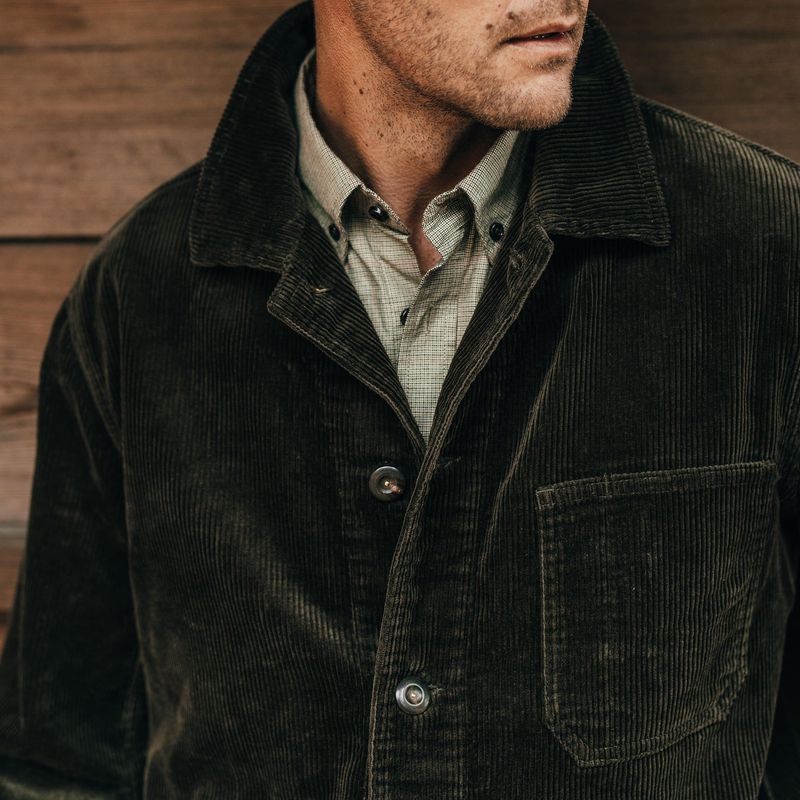 Ccveu Ojai Jacket in Army Cord