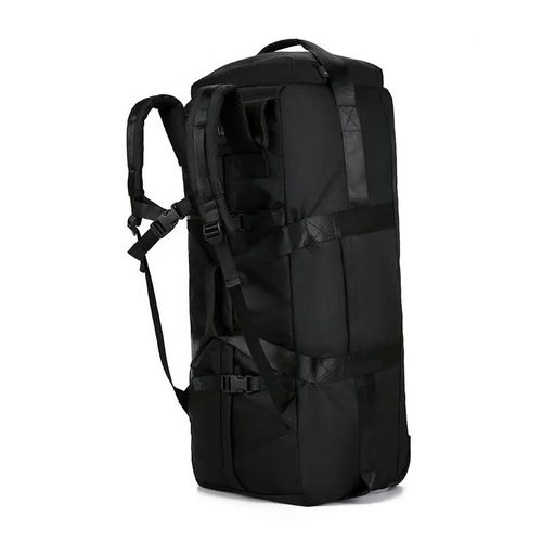 Travel Luggage Bag, Large Capacity Foldable Backpack, Dual-use Wheeled & Handheld Pouch