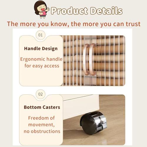 Instant Foldable Storage Cabinet, No Installation Required, Multi-Purpose Home Organizer for Sundries