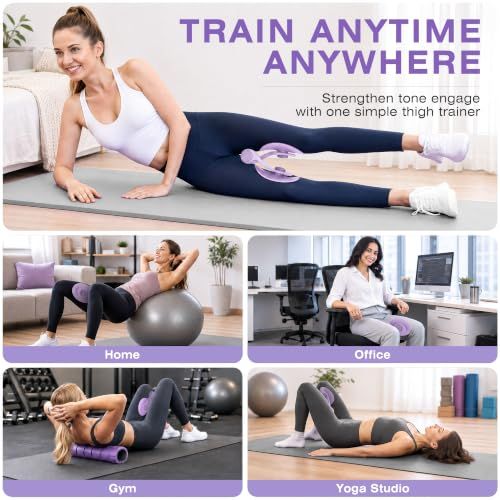 Pelvic Floor Exercise Devices 35lb Inner Thigh Hip Trainer Kegel Exerciser