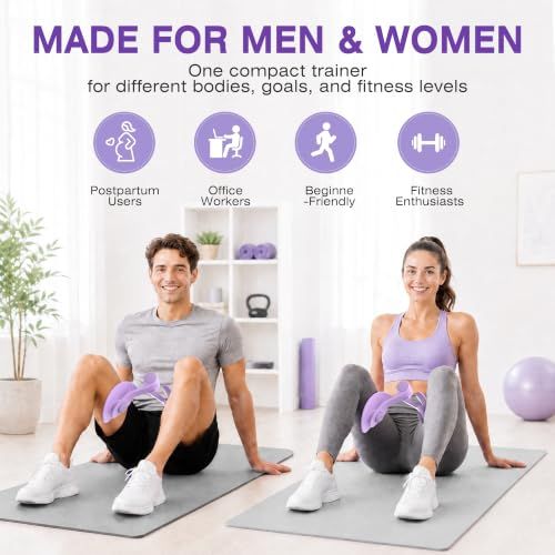 Pelvic Floor Exercise Devices 35lb Inner Thigh Hip Trainer Kegel Exerciser