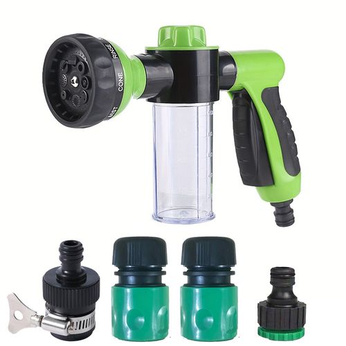 3 in 1 Multi-use Foam Water Spray Gun （green）