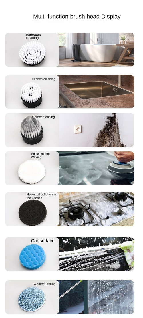 CleanPro  ！9-in-1 electric scrubber