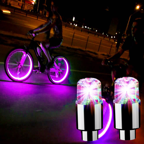 Colorful Wheel Valve Light 2-pcs